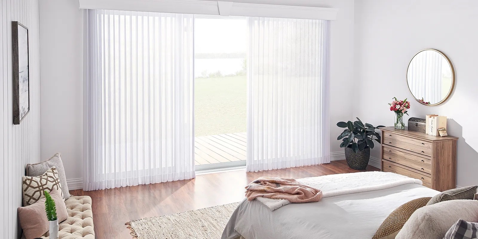 Vertical blinds | Floor to Ceiling Grand Island